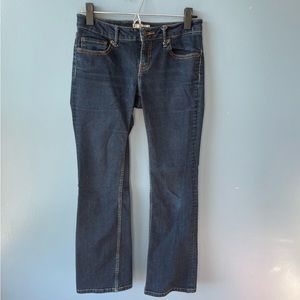 BANANA REPUBLIC SIZE 2 SHORT bootcut jeans